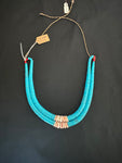 Turquoise and Shell Necklace