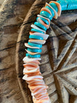 Turquoise and Shell Necklace