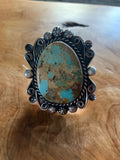 Huge Single Turquoise Stone Statement Ring