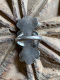 Vintage Turqoise Totem Ring on Sterling Silver