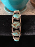 Vintage 5 Turquise Stone Bracelet