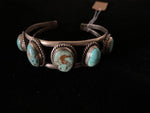 Vintage 5 Turquise Stone Bracelet