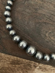 Gorgeous Handmade 20" Navajo Pearl Necklace