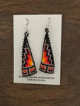 Colorful Native American Beaded Earrings