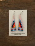 Colorful Native American Beaded Earrings