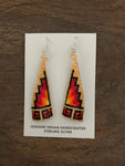 Colorful Native American Beaded Earrings