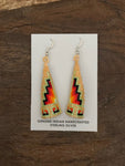 Colorful Native American Beaded Earrings