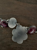 Gorgeous Purple Spiny Oyster Shell Lariat Necklace