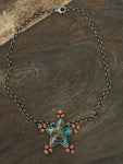 Wish Upon a Star Turquoise Chain Necklace