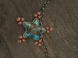 Wish Upon a Star Turquoise Chain Necklace