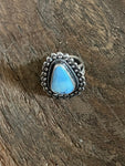 Golden Hills Turquoise Tear Drop Ring