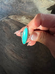 Vintage Oblong Turquoise Ring