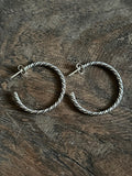 Sterling Silver Hoop Earrings