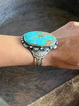 Huge Number 8 Turquoise Bracelet