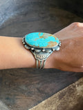 Huge Number 8 Turquoise Bracelet