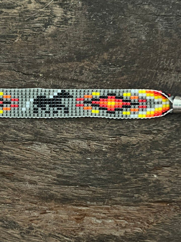 Beaded Multi-Colored Horse Design Bracelet