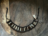 Vintage Black Quill On My Neck Choctaw Choker