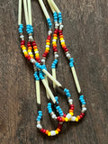 Colorful Choctaw Beaded Earrings