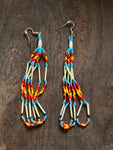 Colorful Choctaw Beaded Earrings