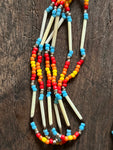 Colorful Choctaw Beaded Earrings