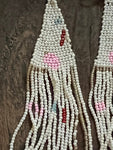 Mother of Pearls On My Ears Beaded Hawaiian Earrings