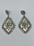 Concho Sterling Silver Earrings